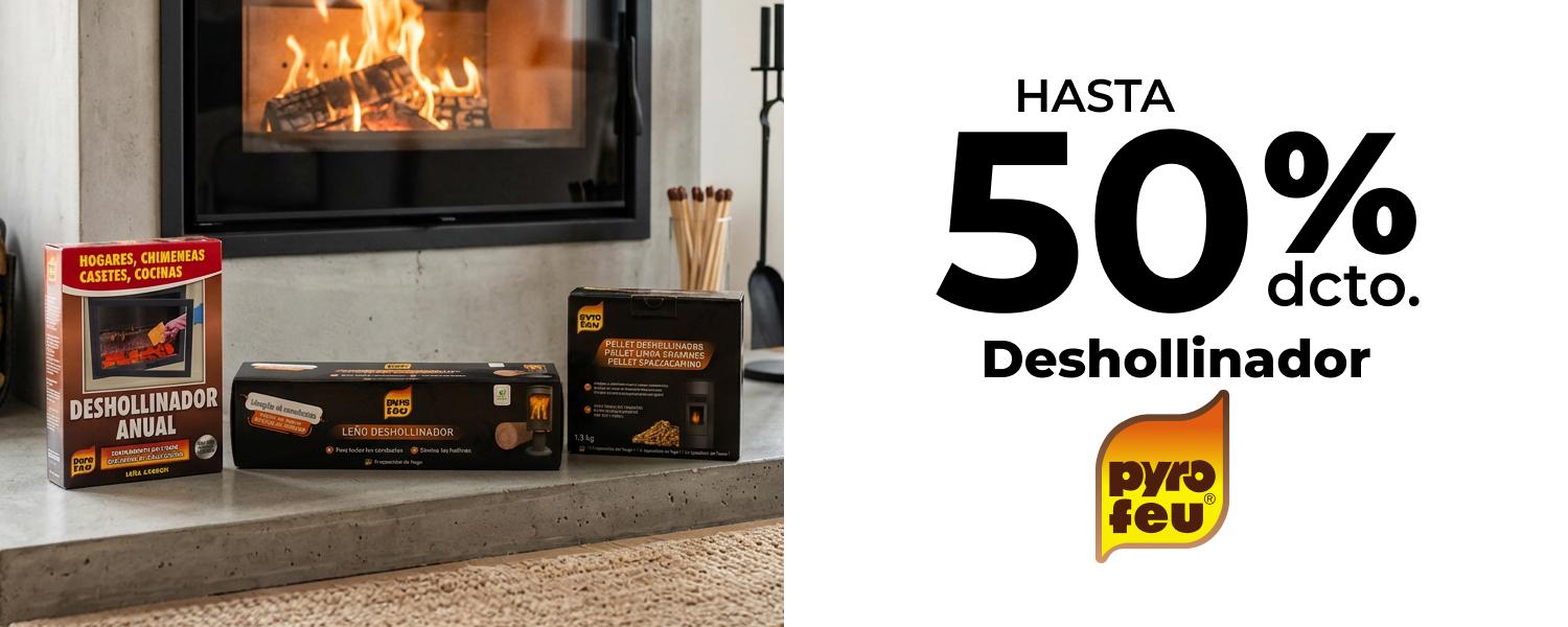 DESHOLLINADORES PYROFEU HASTA 50% DCTO