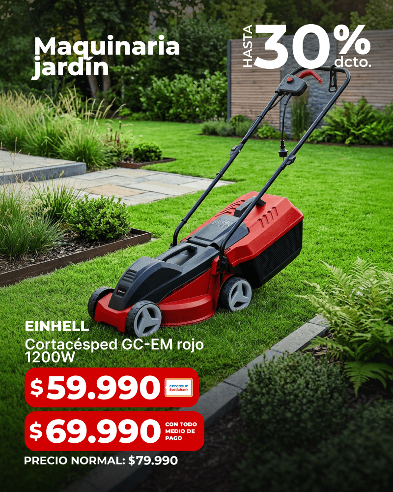 maquinaria de jardín