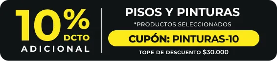 Cupón Pisos y pinturas