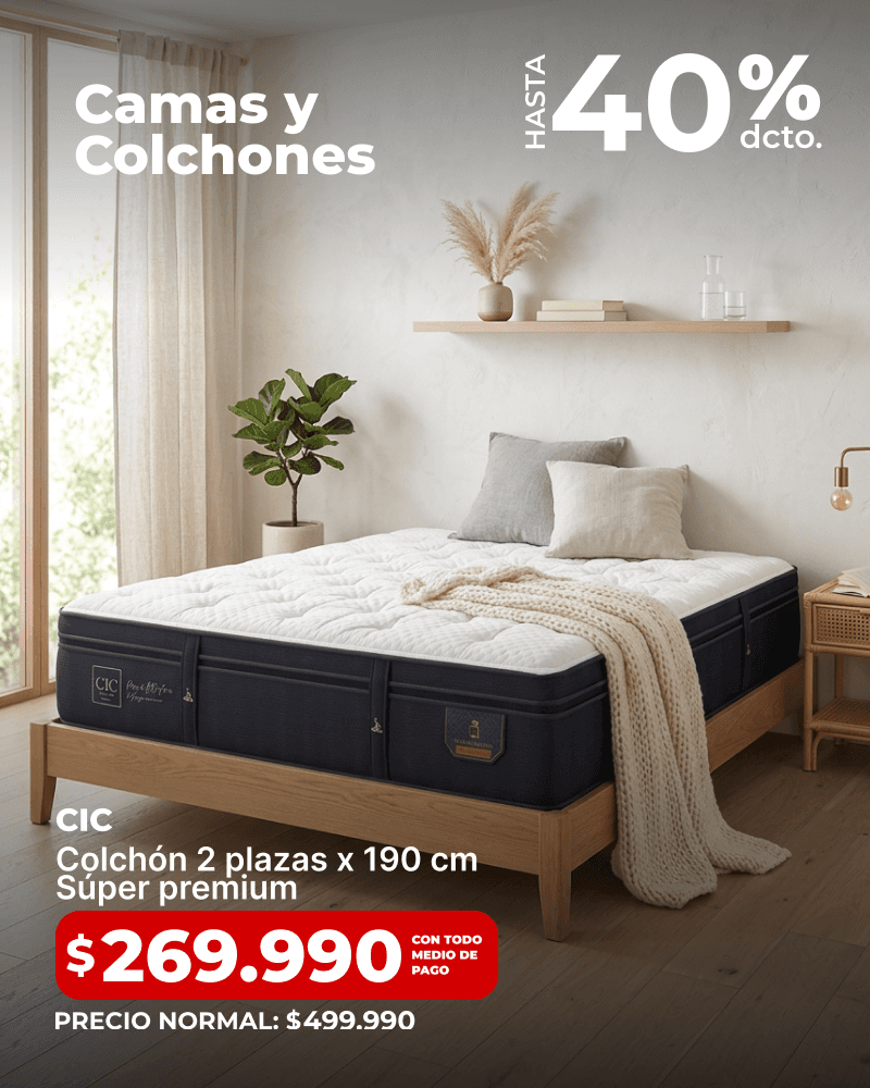 camas y colchones
