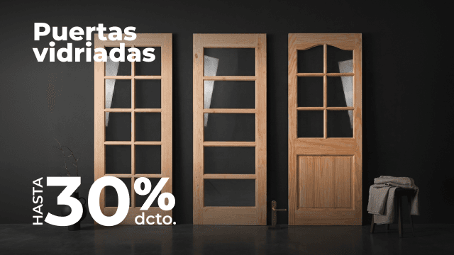 Puertas vidriadas