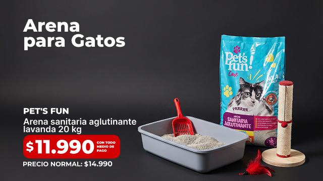 Arena de gatos